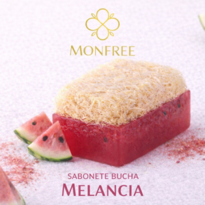 Bucha Sabonete  Vegano Esfoliante  melancia – Corporal – Vegano - 120g