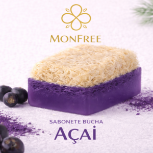 Bucha Sabonete  Vegano Esfoliante  açai – Corporal – Vegano - 120g